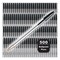 Bic Cristal Xtra Smooth Ballpoint Pen, Stick, Medium 1 mm, Black Ink, Clear Barrel, 500PK MS500E-BLK - alternate 7
