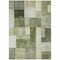 Homeroots 3' X 5' Sage And Fern Green Geometric Washable Indoor Outdoor Area Rug 605867 - alternate 7