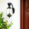Homeroots Matte Black Hanging Pineapple Wall Light 398404 - alternate 2