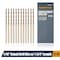 Powertec 1/16" Cobalt Drill Bits - 1-3/4" Length - M35 HSS Jobber Length Twist Bits with 135 Deg Tip, 12PK QDB2013 - alternate 1