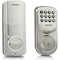Neiko Keyless Electronic Deadbolt Door Lock, Brushed Silver, Battery Powered, 2 Keys Included 52909A - alternate 1