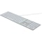 Ergoguys Matias RGB Backlit Wired Aluminum Keyboard for Mac - Silver FK318LS - alternate 1