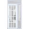 Vdomdoors Front Exterior Prehung FiberGlass Door Frosted Glass / Manux 8312 White Silk / Sidelight and Transo MANUX8312EXD-WS-W36+14 x H80+14-RH - alternate 5