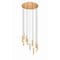 Z-Lite Stari 11-Light Chandelier, 24 in W, Modern Gold 1956P-11R-MGLD - alternate 6