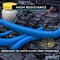 Kable Kontrol Convoluted Split Wire Loom Tubing - 1" Inside Diameter - 10' Length - Blue WL905-10-BLUE - alternate 4
