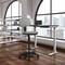 Office Star Products DC Series Sculptured Seat & Back Custom Fabric Drafting Chair, Dillon Steel DC517V-R112 - alternate 7