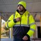 Dome75 Exius Series Hivis Class 3 Thermal Bomber Jacket-High Visibility Yellow-3X EJB2732 - alternate 6