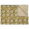 Homeroots 50" X 70" Yellow and Gray Kantha Cotton Floral Throw Blanket 357581 - alternate 1