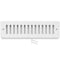 Sierra Grates 2 in. H X 10 in. W 2-Way 45 Degree Louvered, Steel, White Toe Space Grille TSG210-WHT - alternate 1