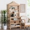 Bali & Pari Adonis Natural Rattan Display Shelf 262-14447-ZORO - alternate 7