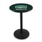 Holland Bar Stool Co 42" Blk Wrinkle Ohio University Pub Table, 36" dia. Top L214B4236UnivOH - alternate 1