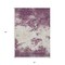 Homeroots 5' X 8' Eggplant Gray And Ivory Abstract Washable Indoor Outdoor Area Rug 599479 - alternate 4