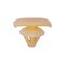 Auveco Weatherstrip Retainer; Head Size: 5mmx13mm, Stem Dia., 5.7mm, Stem L: 5mm, Yellow Nylon, 25PK 21980 - alternate 1