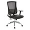 Office Star Products Ventilated Seating Black Frame Chair, Black EM60930C-EC3 - alternate 1