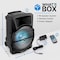Pyle PyleWireless Portable PA Speaker System - 1200W Bluetooth, USB, AUX, Party Lights, FM Radio PPHP1544B - alternate 3