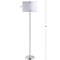 Jonathan Y Mia 60.5" Crystal/Metal LED Floor Lamp, Clear/Chrome JYL1045A - alternate 10