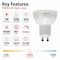Euri Lighting PAR16 LED Spot Bulb, 7W, 450 lm, 50W Eq., 4000K, GU10, Dimmable, JA8, UL EP16-4040ew - alternate 4