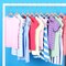 Lifemaster Pink Velvet Kids Hangers 100 Pack, 10.83" Non-Slip, Slim ABS, Swivel Hook & Notches LMVVBH100PK - alternate 7