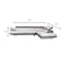 Homeroots White Leather L Shaped Two Piece Corner Sectional 366222 - alternate 5