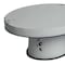 Homeroots Set of Three White Metal Round Riser Trays 636140 - alternate 3