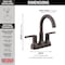 Delta Trinsic: Two Handle Centerset Bathroom Faucet 2559-RBMPU-DST - alternate 4