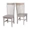 Whitewood Industries Chairs, Wood Back, 40.2 W 22 H C09-465P - alternate 6