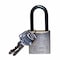 Brady Standard Safety Lockout Aluminum Padlock 1.5 in Aluminum Shackle KD Silver 123321 - alternate 1