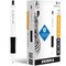 Zebra Pen SARASA dry X1+ Gel Pen - 0.7 mm Medium Pen Point - Refillable - Retractable - Black Ink, 6PK 41510 - alternate 2