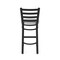 Holland Bar Stool Co 30" Stationary Bar Stool, Black Wrinkle, Graph Seat 40030BW020 - alternate 5