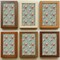 Homeroots 7" x 7" Red And Green Vinyl Arabesque Peel And Stick Removable Tiles 571315 - alternate 7
