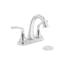 Symmons Elm 4 in. Centerset Two-Handle Bathroom Faucet with Push Pop Drain (1.0 GPM) SLC5512PP - alternate 1