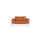 Homeroots 73in Camel And Silver Genuine Leather Loveseat 329610 - alternate 7