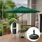 Villacera 9-Foot Outdoor Patio Umbrella with Base, Green 83-OUT5440B - alternate 8