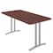 Correll Rectangle Modern Design Executive Table/Desk, 60 in W, Particleboard Top, Mahogany CD3060R-20-14-20 - alternate 1