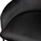 Leisuremod Axis Ergonomic Velvet/Polyester/Leather Bar Stool with Powder-Coated Steel AC29BL - alternate 5