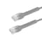 Monoprice Cat6A Ethernet Patch Cable - Bendable UTP 28AWG 0.5ft Gray 49002 - alternate 1