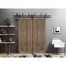 Sartodoors Barn Bypass Doors 6.6ft Hardware Walnut Solid Core Modern Interior QUADRO4111BBB-WLN-36 - alternate 1