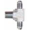 Gates Male JIC 37 Flare on Run to Male Pipe NPTF - Tee SAE to SAE G60551-2020 - alternate 3