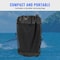 Vevor Boat Fenders Inflatable Ribbed Boat Bumpers for Docking 6.5" x 23" Black 80E01C - alternate 4