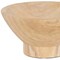 Homeroots 8" Beige Sandstone Round Pedestal Centerpiece Bowl 609351 - alternate 4