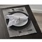 Homeroots 19" Set of Four Gray And White Striped Cotton Placemats 548882 - alternate 7