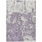 Homeroots 9' X 12' Lavender And Ivory Abstract Washable Indoor Outdoor Area Rug 612759 - alternate 4