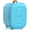 Hansburg Mini Fridge for Car Bedroom Skincare Cooler Warmer Portable 4 Liter/6 Can with 12v AC/DC/USB Blue MF-4-Blue - alternate 1