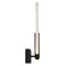 Cwi Lighting Curva Integrated LED 19in Sand Black Indoor-Outdoor Wall Light with Handcrafted Glass 1725W19-1-101-A - alternate 4
