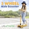 Lifemaster Kids 3-Wheel Scooter with LED Wheels, Adjustable Handlebar, Indoor/Outdoor Yellow,  LIFSCTYL - alternate 5