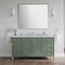 James Martin Vanities Chicago 60 in. Single Vanity, Smokey Celadon, w/ 3 CM Carrara Marble Top 503-V60S-SC-3CAR - alternate 2