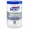 Purell Professional Surface Disinfecting Wipes, 7 x 8, Fresh Citrus, 110/Canister, PK6 PK 9342-06 - alternate 1