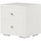 Homeroots Three Piece White Solid Wood Bedroom Set 523682 - alternate 4