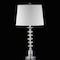 Jonathan Y Kinsley 28" Crystal LED Table Lamp, Clear/Chrome, 2PK JYL2052A-SET2 - alternate 6