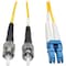 Tripp Lite Fiber Optic Cable, Dplx, SMF, 8.3, LC/ST, 7m N368-07M - alternate 1